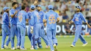 India vs Australia 2015-16, 4th ODI at Canberra: India's likely XI